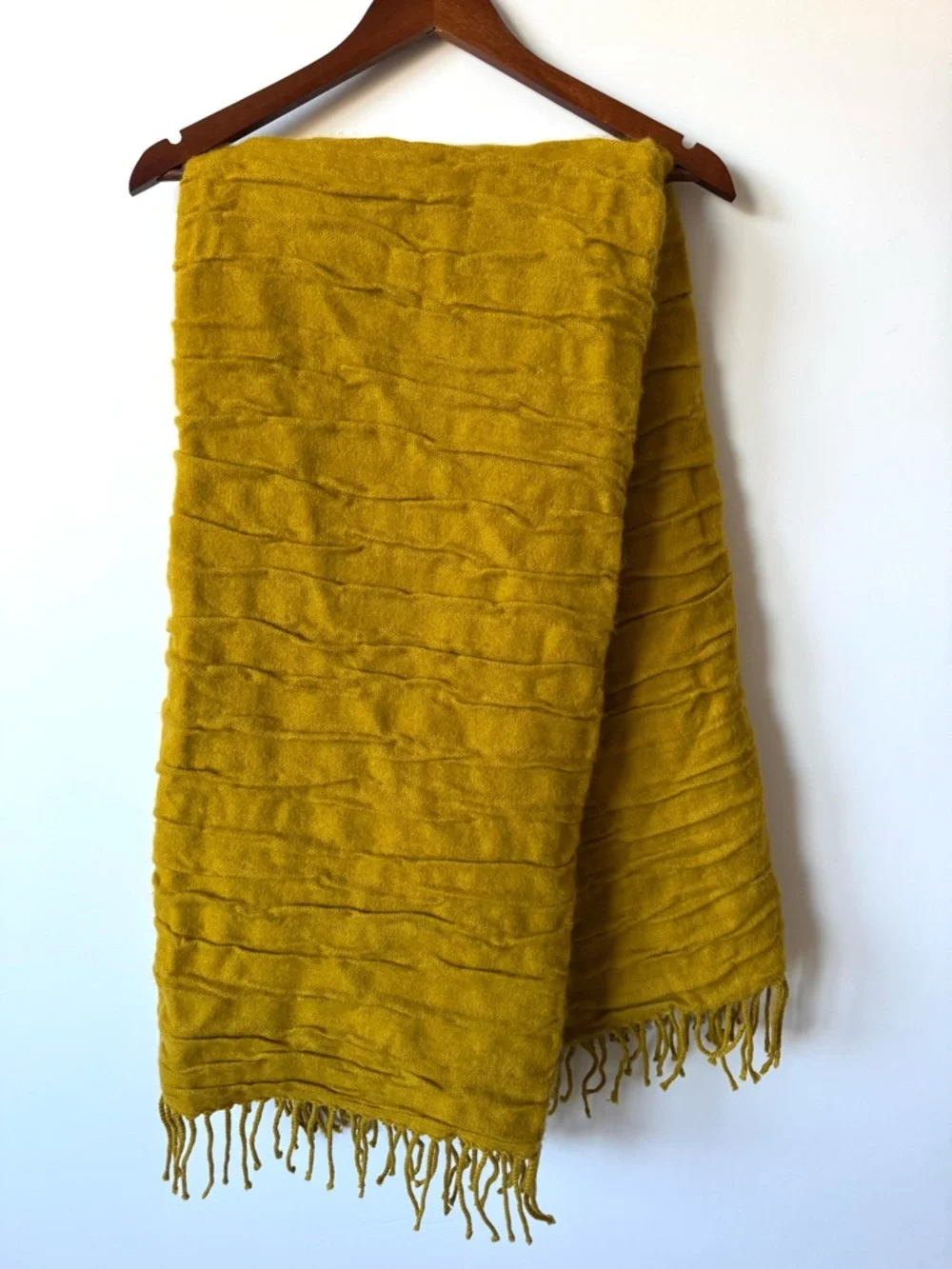 West Elm Crinkled Throw Blanket